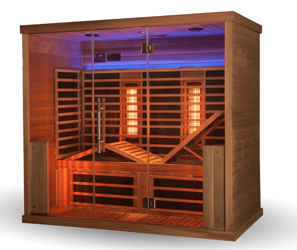 dienen Scharnier scheren Infrarood Sauna Panorama 4